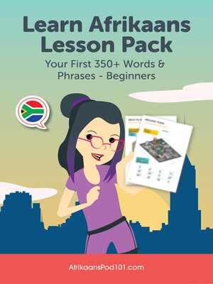 cover image of Learn Afrikaans Lesson Pack